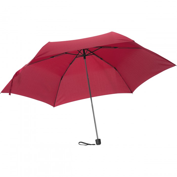 Kompakt paraply röd